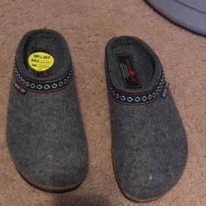 Haflinger Wool Clogs